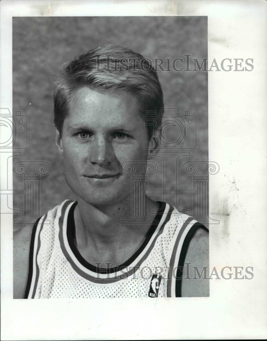 1989 Press Photo Steve Kerr-Cavs - cvb63636- Historic Images