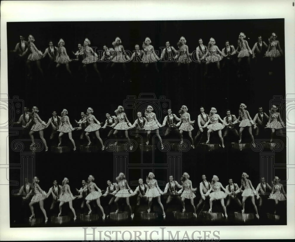 Press Photo A Scene from Musical 42nd Street at State Theatre - Historic Images