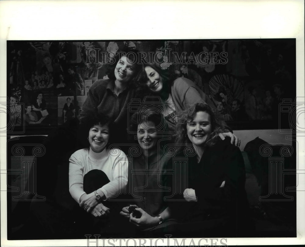 1990 Press Photo Mama Drama Playwrights - cvb63855 - Historic Images