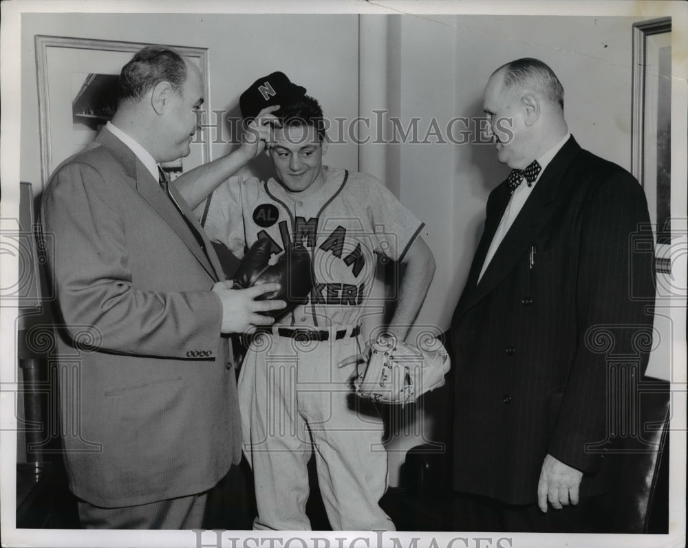 1955 Press Photo Baseball - cvb63962 - Historic Images