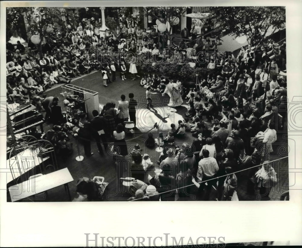 1981 Press Photo Madame Butterfly play tryouts - Historic Images