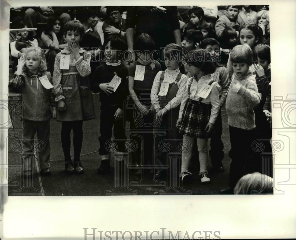 1981 Press Photo Madame Butterfly play tryouts, some of the finalists - Historic Images