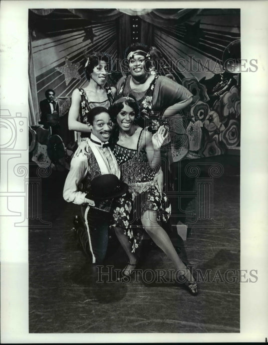 1978 Press Photo Cast of Play - "One Mo' Time!" - Historic Images