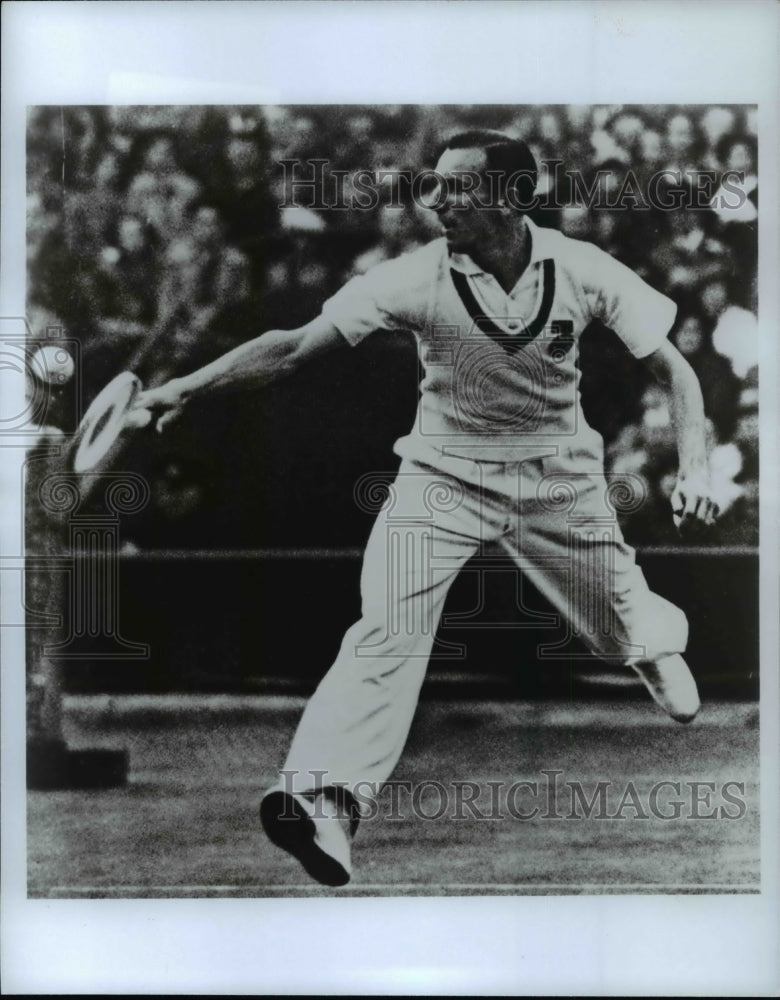 Press Photo Tennis - Historic Images