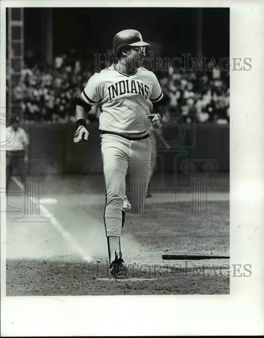 Press Photo Baseball Action Shot - cvb65002- Historic Images