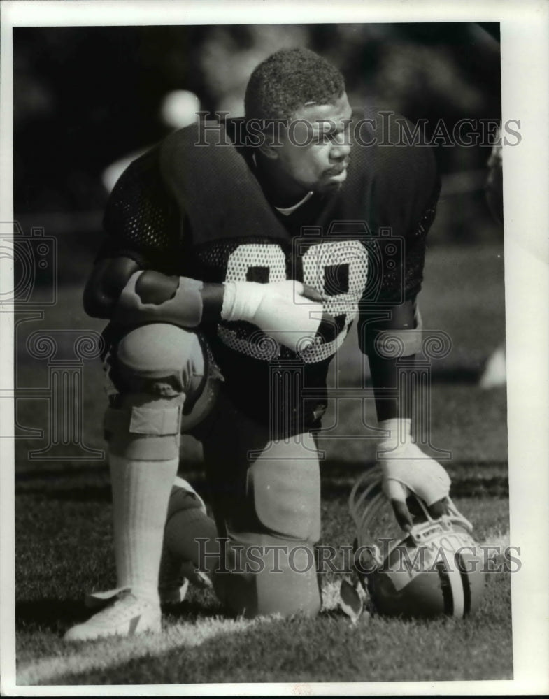 1982 Press Photo Keith Baldwin-football player - cvb65088 - Historic Images