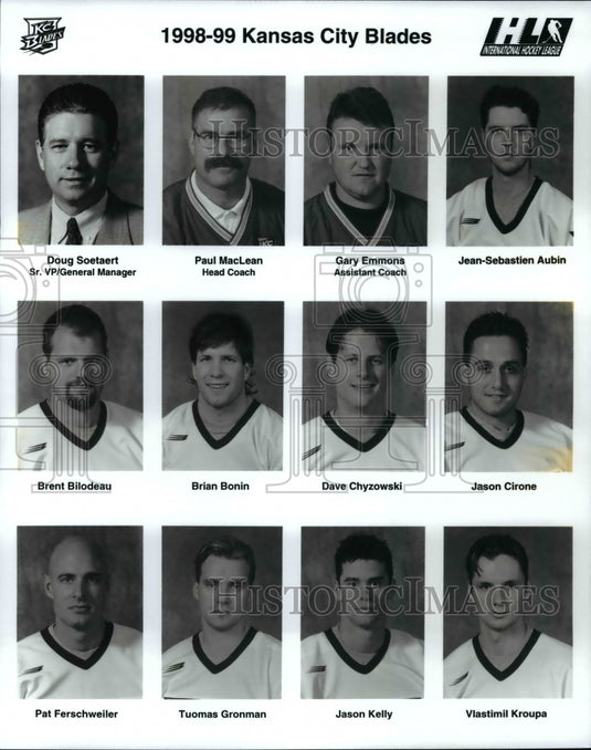 1998 Press Photo Kansas City Blades - cvb65112 - Historic Images