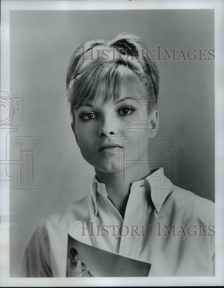 1967 Press Photo Muriel Davis Grossfeld-Olympic gymnast - cvb65123 - Historic Images