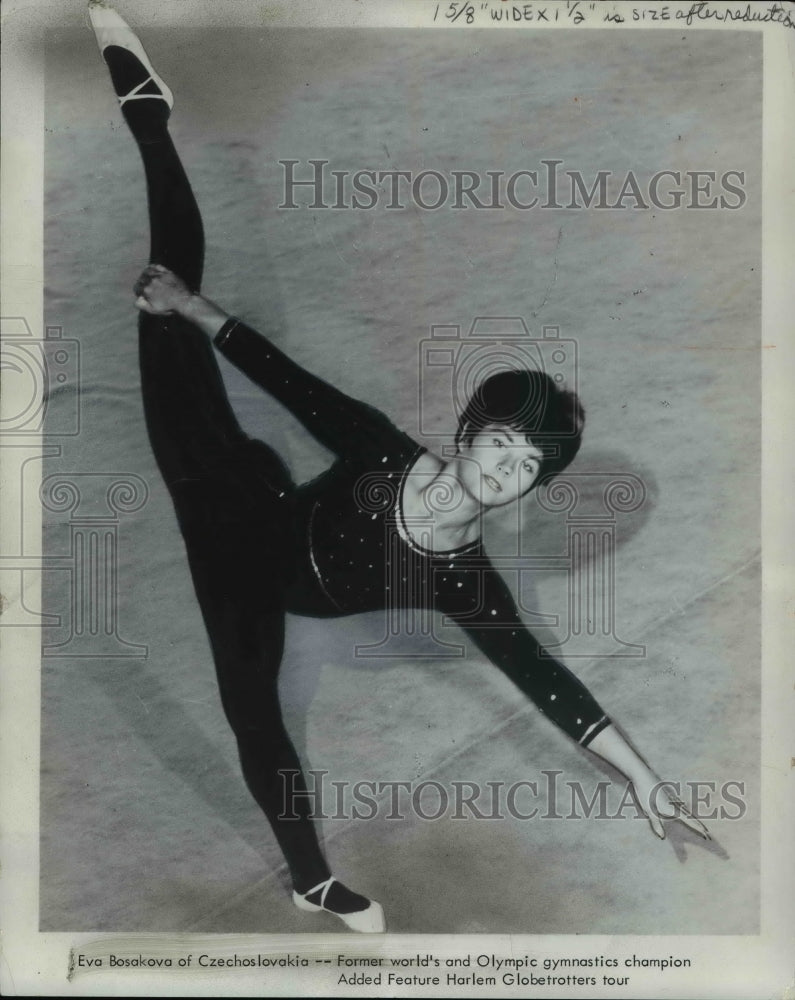 1964 Eva Bosakova-gymnast-Historic Images