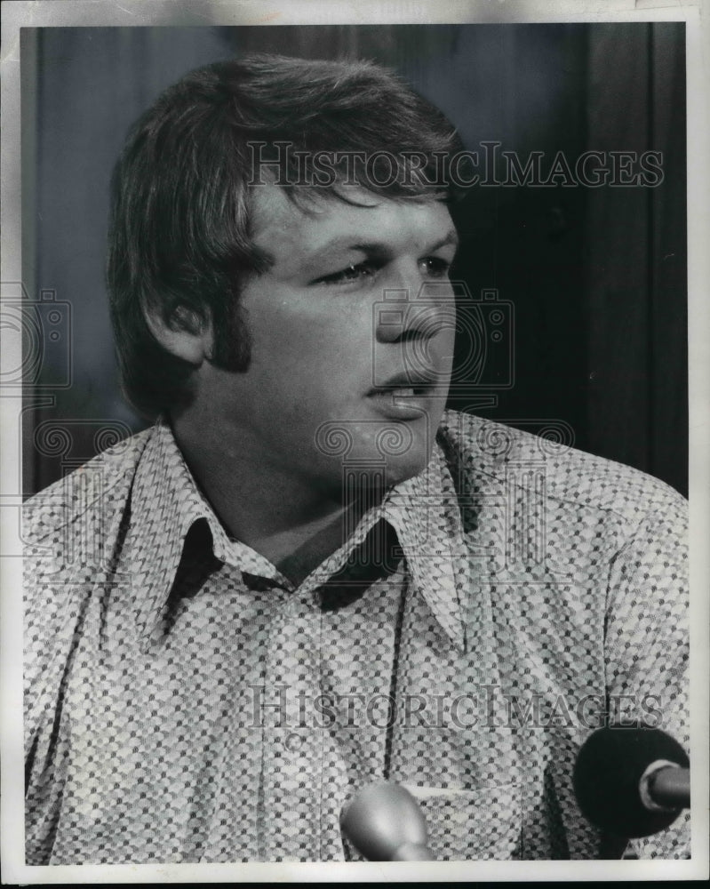 1974 Jerry Sherk, Cleveland Browns football.-Historic Images