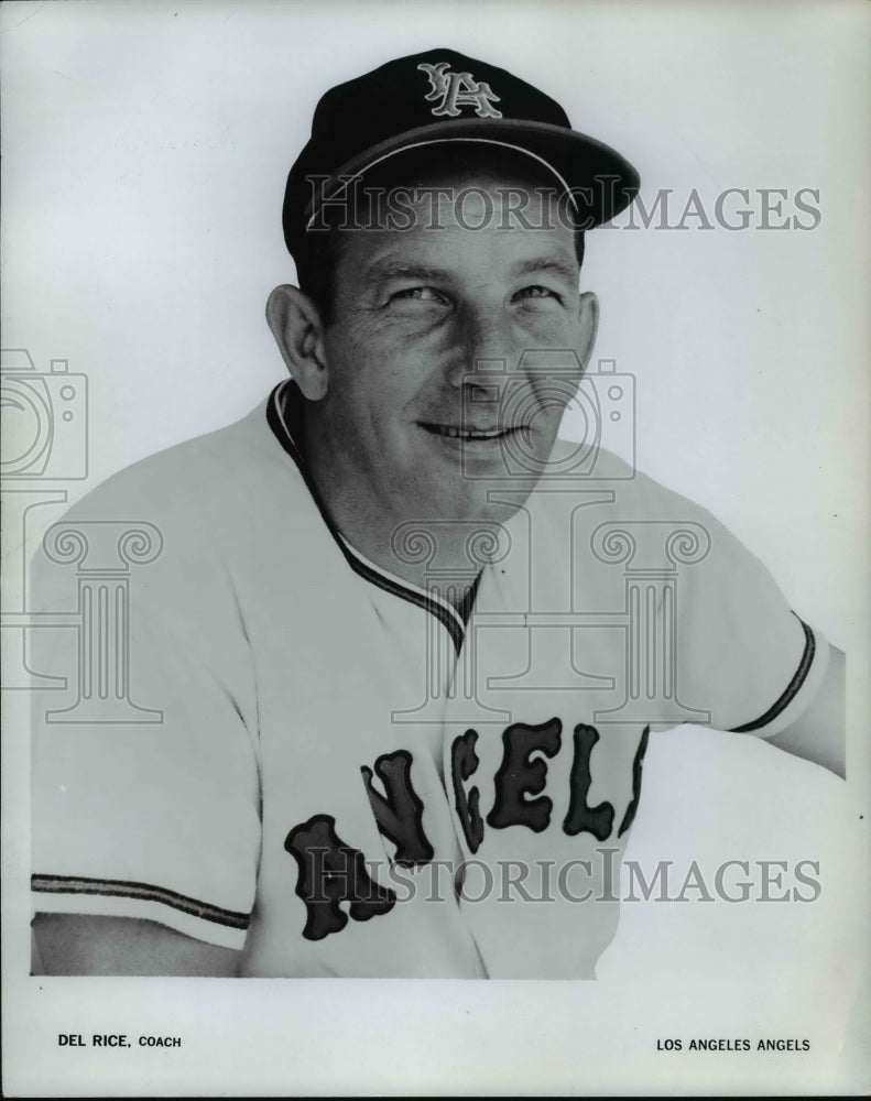 1965 Press Photo Del Rice, baseball. - cvb65323 - Historic Images