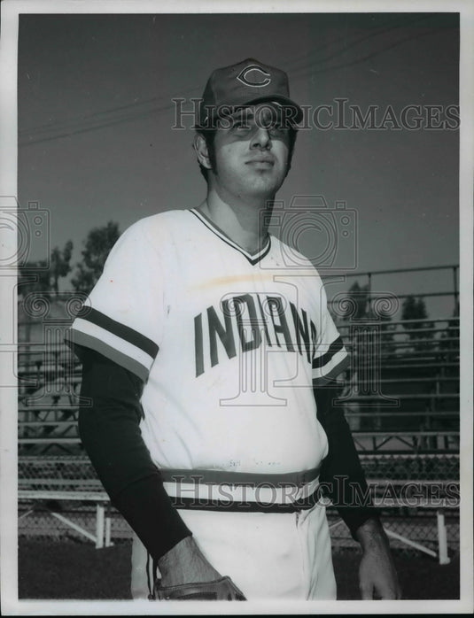 1972 Press Photo Dennis Riddleberger-Baseball - cvb65324 - Historic Images