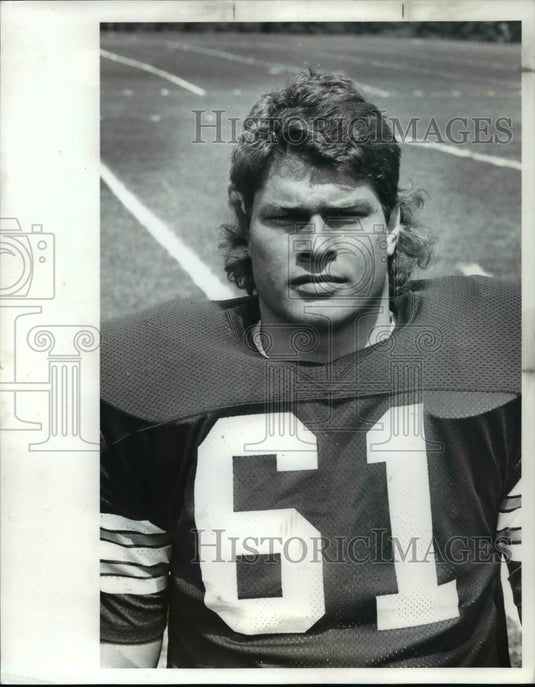 Press Photo Mike Baab, Cleveland Browns - cvb65368 - Historic Images