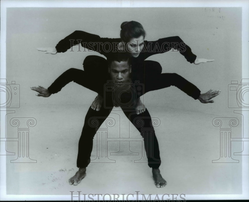1988, Nancy Lanier and Kenneth B. Talley, dancers. - cvb65442 - Historic Images
