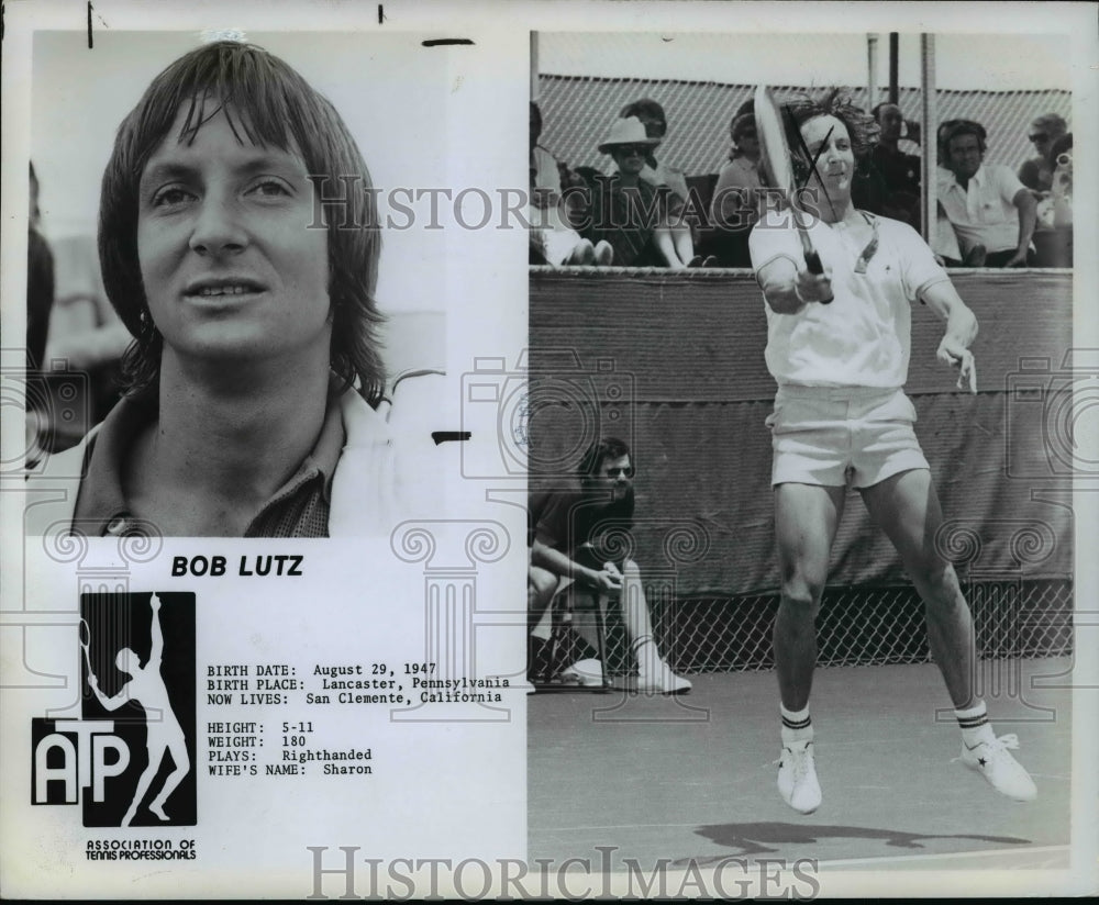 1979 Press Photo Bob Lutz, tennis. - cvb65518 - Historic Images