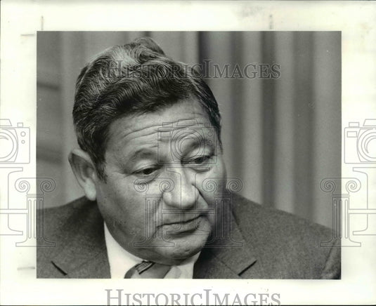 1984 Press Photo Early Wynn - cvb65637 - Historic Images