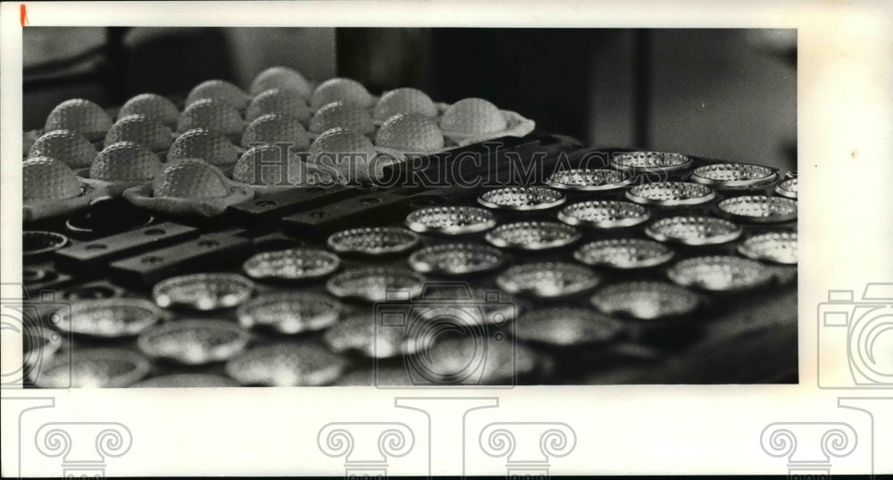 1981 Press Photo The ball are in the over press - cvb65672 - Historic Images