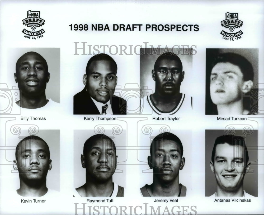 Press Photo 1998 NBA Draft Prospect - cvb65702 - Historic Images