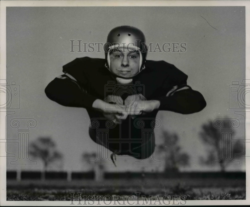 1952 Press Photo Steve Eisenhauer, Navy Guard - cvb65758 - Historic Images