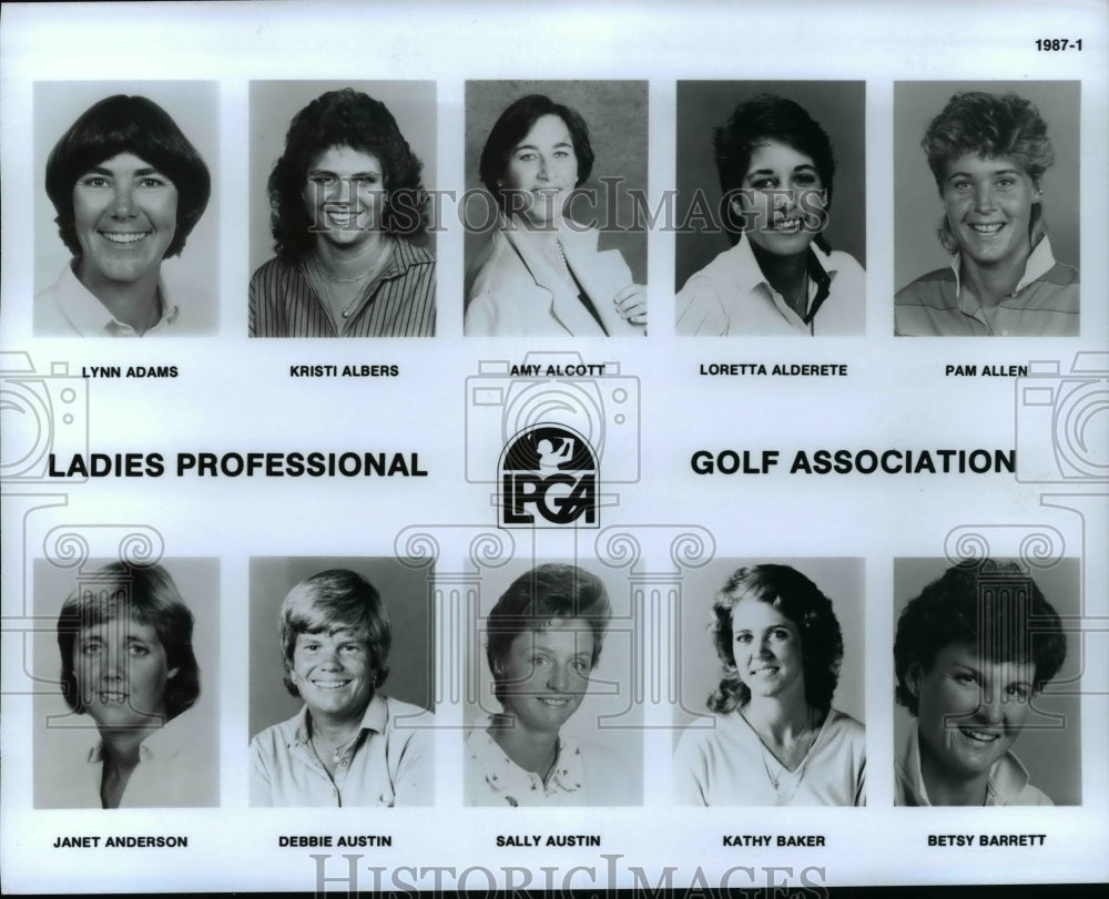 Press Photo Ladies Professional Golf Association - cvb65830 - Historic Images