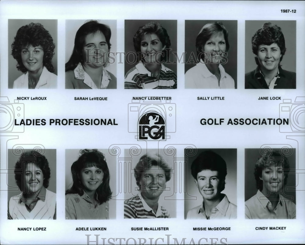 Press Photo Ladies Professional Golf Association - cvb65837 - Historic Images