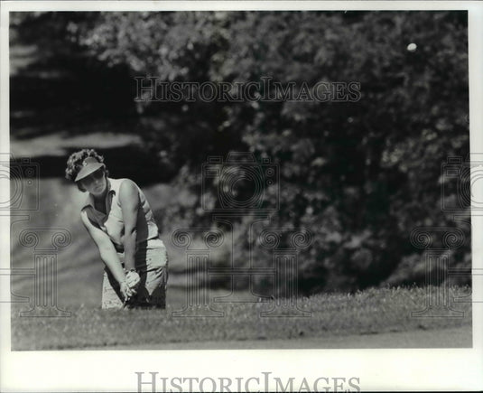 1981 Press Photo Genny Smith, British Pro Golfer - cvb65910 - Historic Images