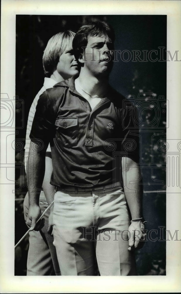 1979 Press Photo Wayne Flayer and John Cook, golf. - cvb66212- Historic Images