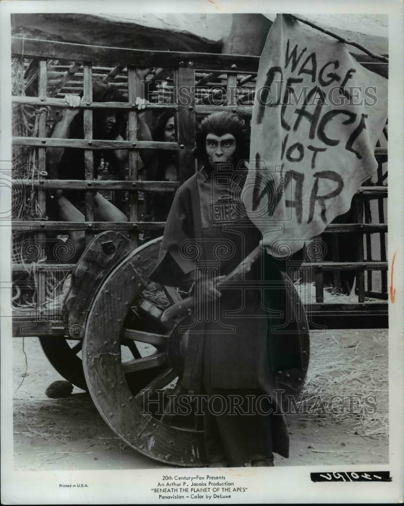 1970 Press Photo Kim Hunter in "Beneath The Planet Of The Apes" - Historic Images