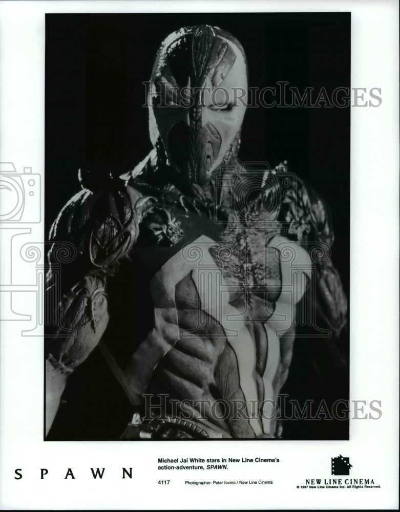 Press Photo Michael Jai White stars in Spawn - Historic Images