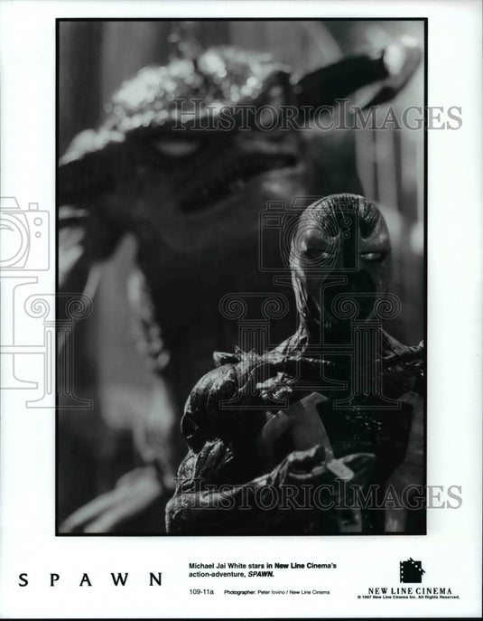 Press Photo Michael Jai White stars in New Line Cinema's action adventure-Spawn - Historic Images