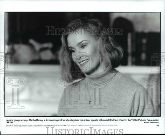 Press Photo Jessica Lange as Martha Baring in "Hush" - Historic Images