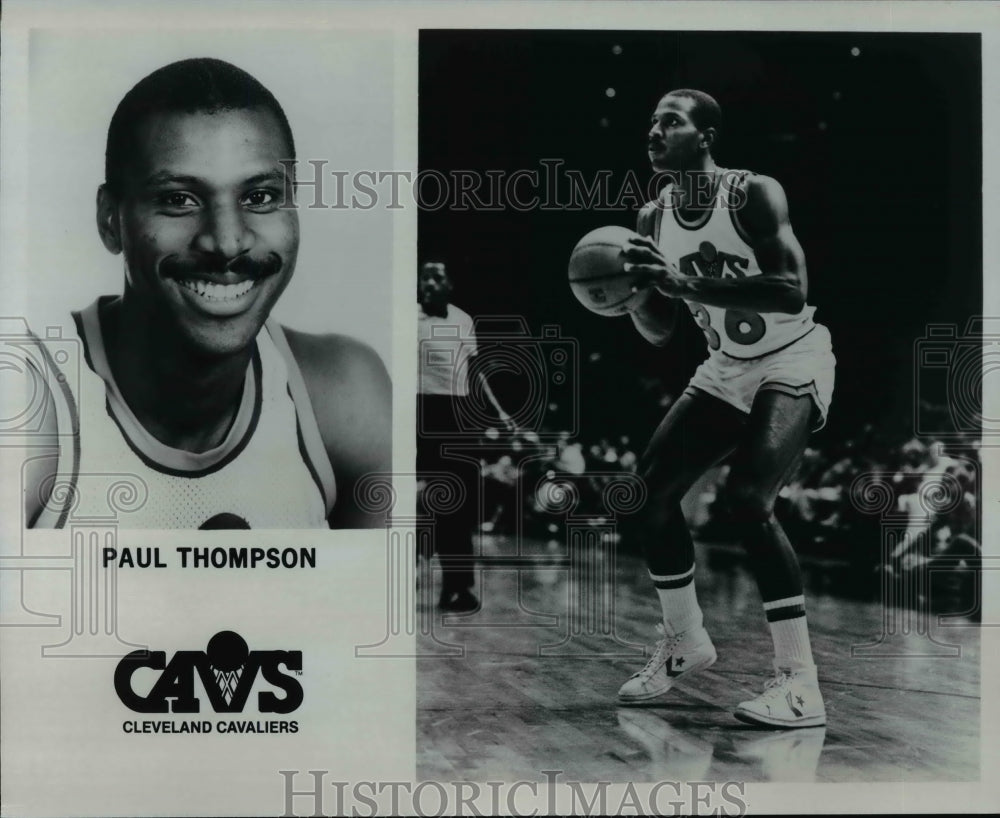 Press Photo Cleveland Cavaliers Paul Thompson - cvb67221 - Historic Images