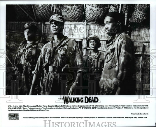 Press Photo L-R Allen Payne, Joe Morton, Vonte Sweet and Eddie Griffin - Historic Images