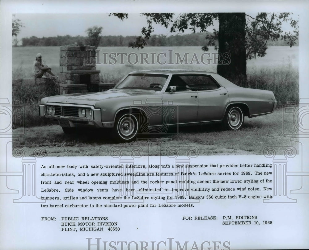 1969 Press Photo Buick LeSabre car - cvb69004 - Historic Images