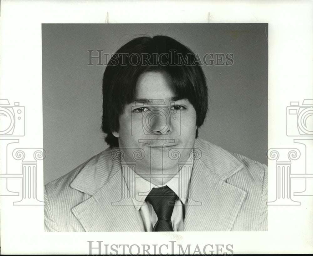 1983 Press Photo Scott Sciova, Orange Wrestling - cvb73274 - Historic Images