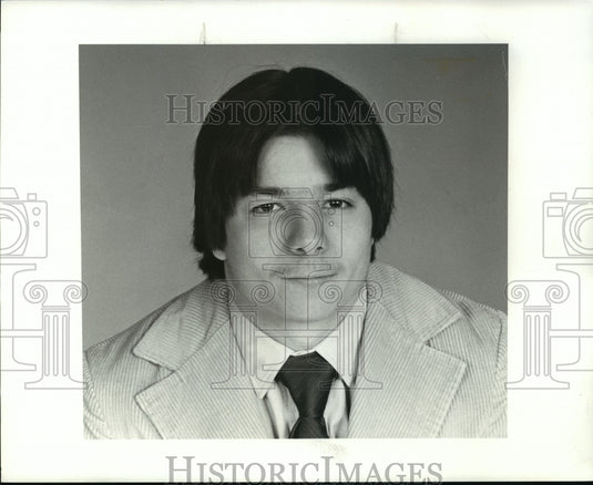 1983 Press Photo Scott Sciova, Orange Wrestling - cvb73274 - Historic Images