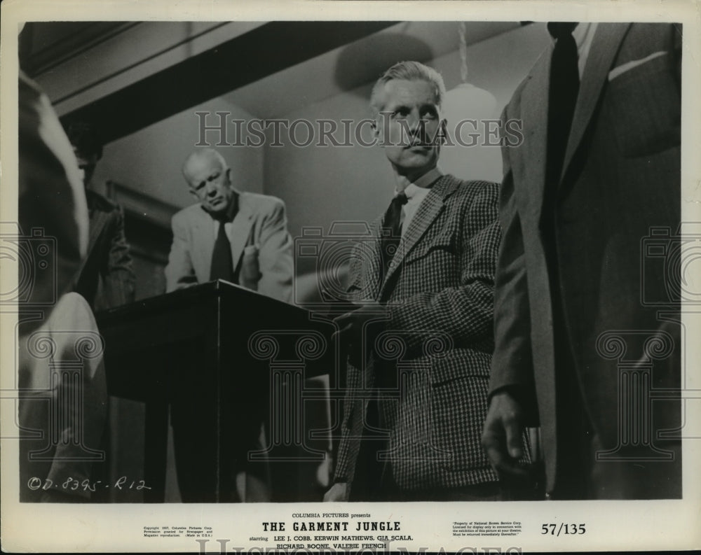 Press Photo The Garment Jungle movie scene - Historic Images