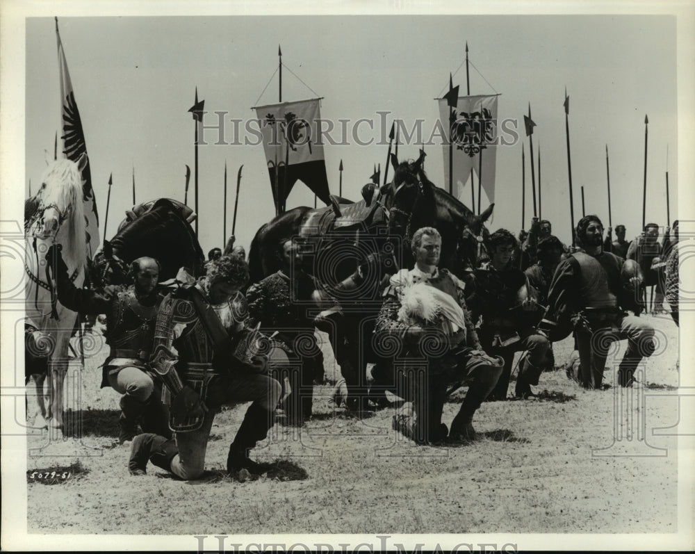 Press Photo On Their Way - epic drama of the Spanish conquest of Peru - Historic Images