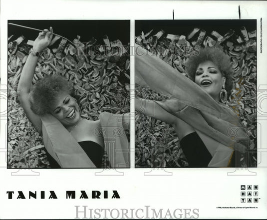 1987 Press Photo Tania Maria, Singer - Historic Images
