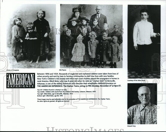 Press Photo The American Experience:The Orphan Trains - Historic Images