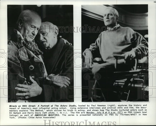 Press Photo Miracle on the 44th Street:A Portrait of the Actors Studio-Newman - Historic Images