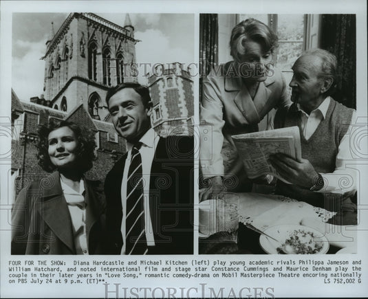 Press Photo "Love Song" -Mobil Masterpiece Theatre encoring on PBS July 24 9pm - Historic Images