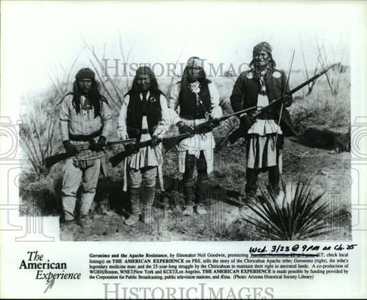 Press Photo Geronimo and the Apache Resistance-The American Experience - Historic Images