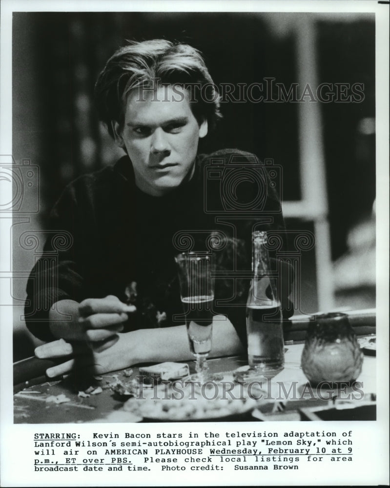 Press Photo Kevin Bacon-Lemon Sky - Historic Images