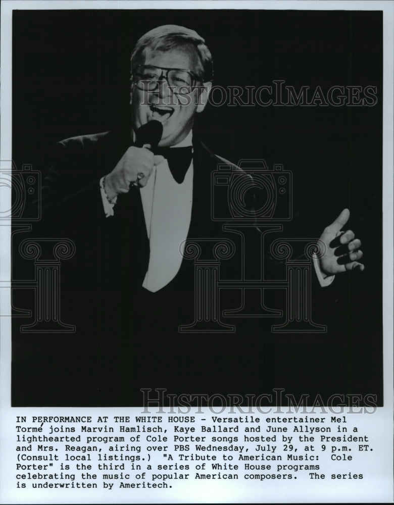 Press Photo  A Tribute To American Music: Cole Porter - Historic Images