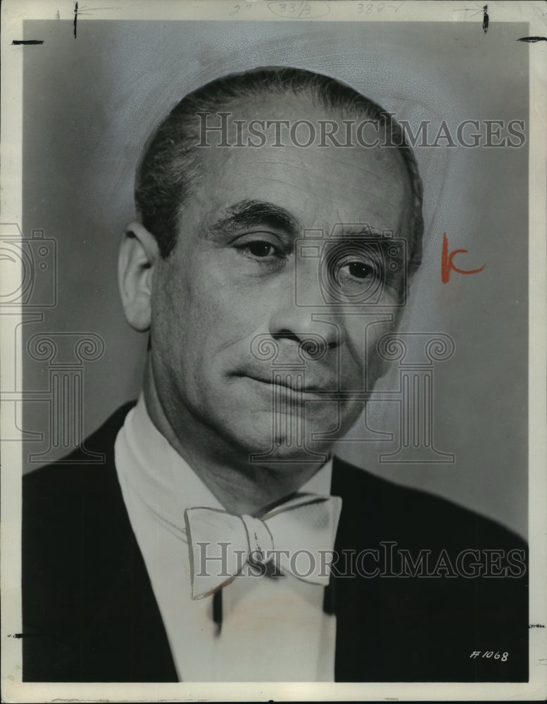 1968 Press Photo Karel Ancerl, Conductor of The Czec Philharmonic. - cvb74146 - Historic Images