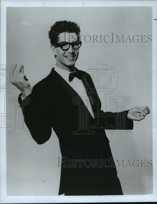 Press Photo Joe Warren Davis-The Buddy Holly Story, play - Historic Images