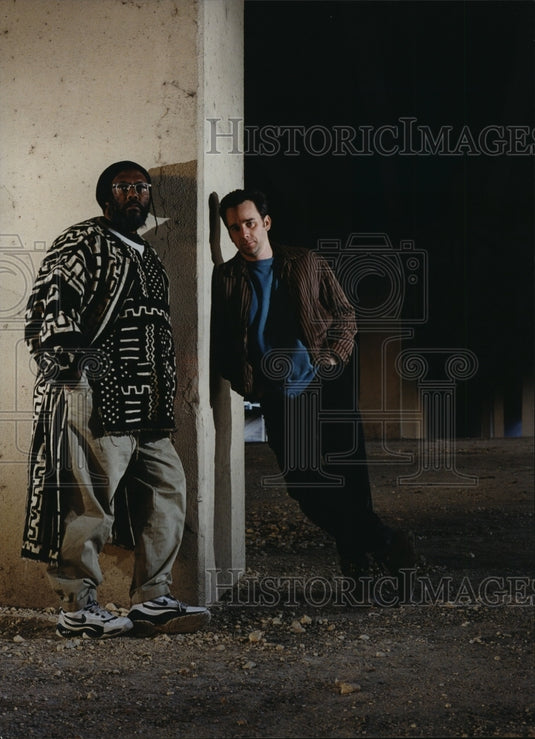 Press Photo Keith Antar Mason, Andrew Long-Loss Soul - Historic Images