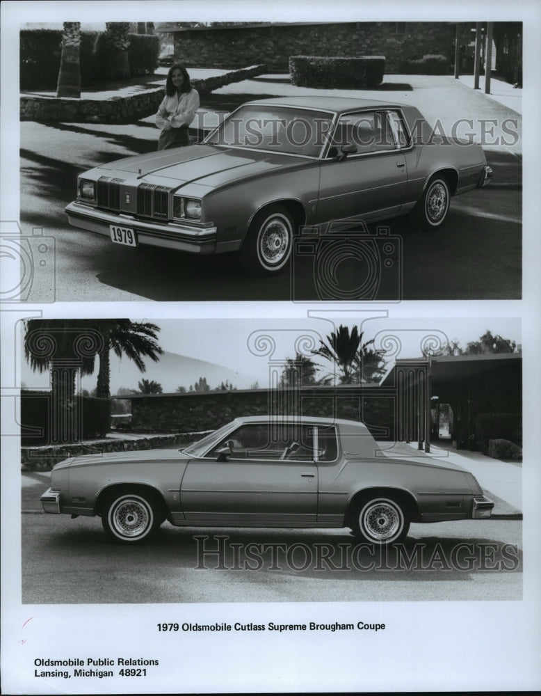 1979 Press Photo Oldsmobile Cutlass Supreme Brougham Coupe - Historic Images