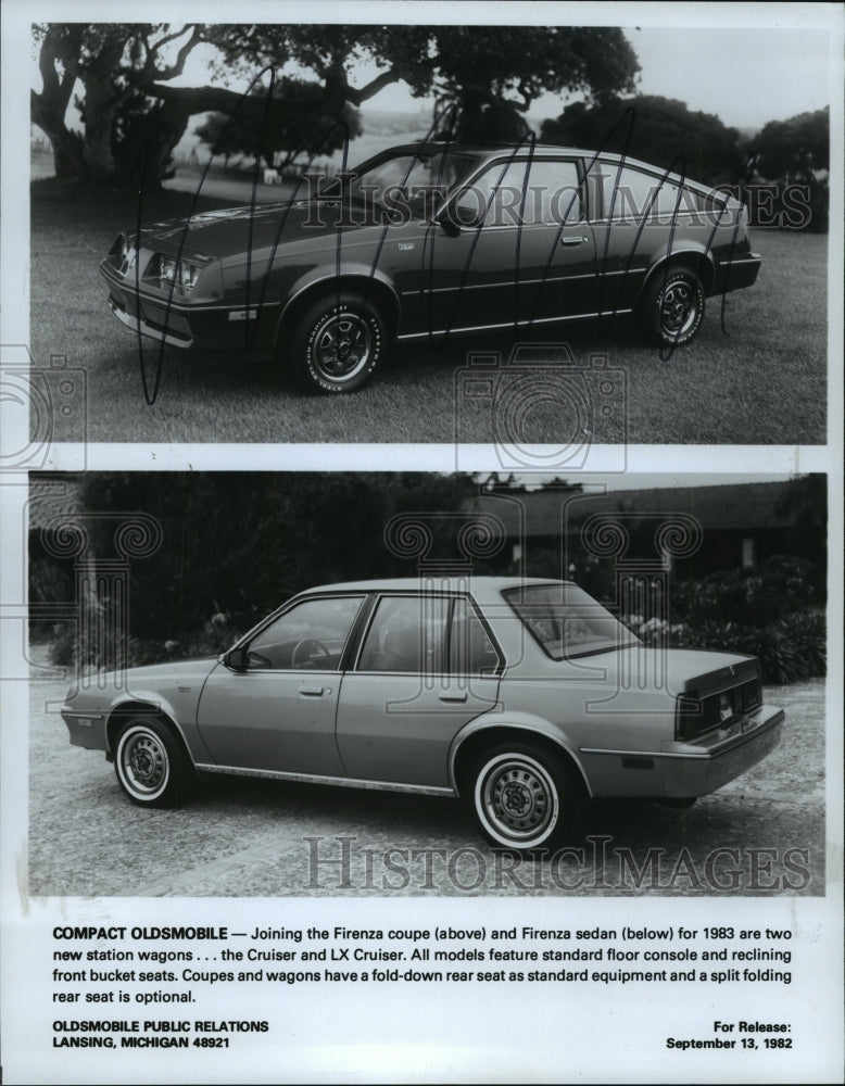 1983 Oldsmobile Firenza Coupe and Sedan  - Historic Images